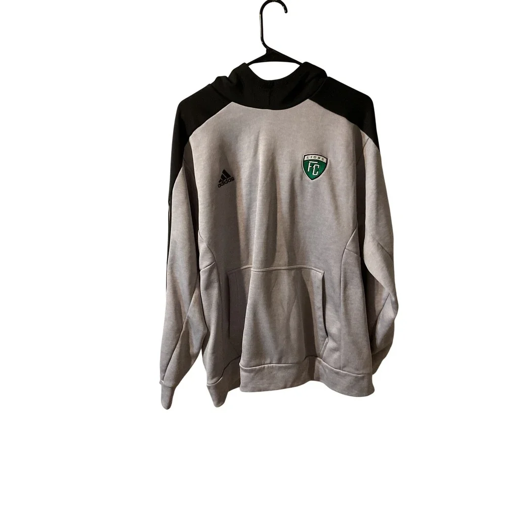 Adidas Buffington Lions FC Hoodie Sweatshirt Mens‎ XL Extra Large Pullover